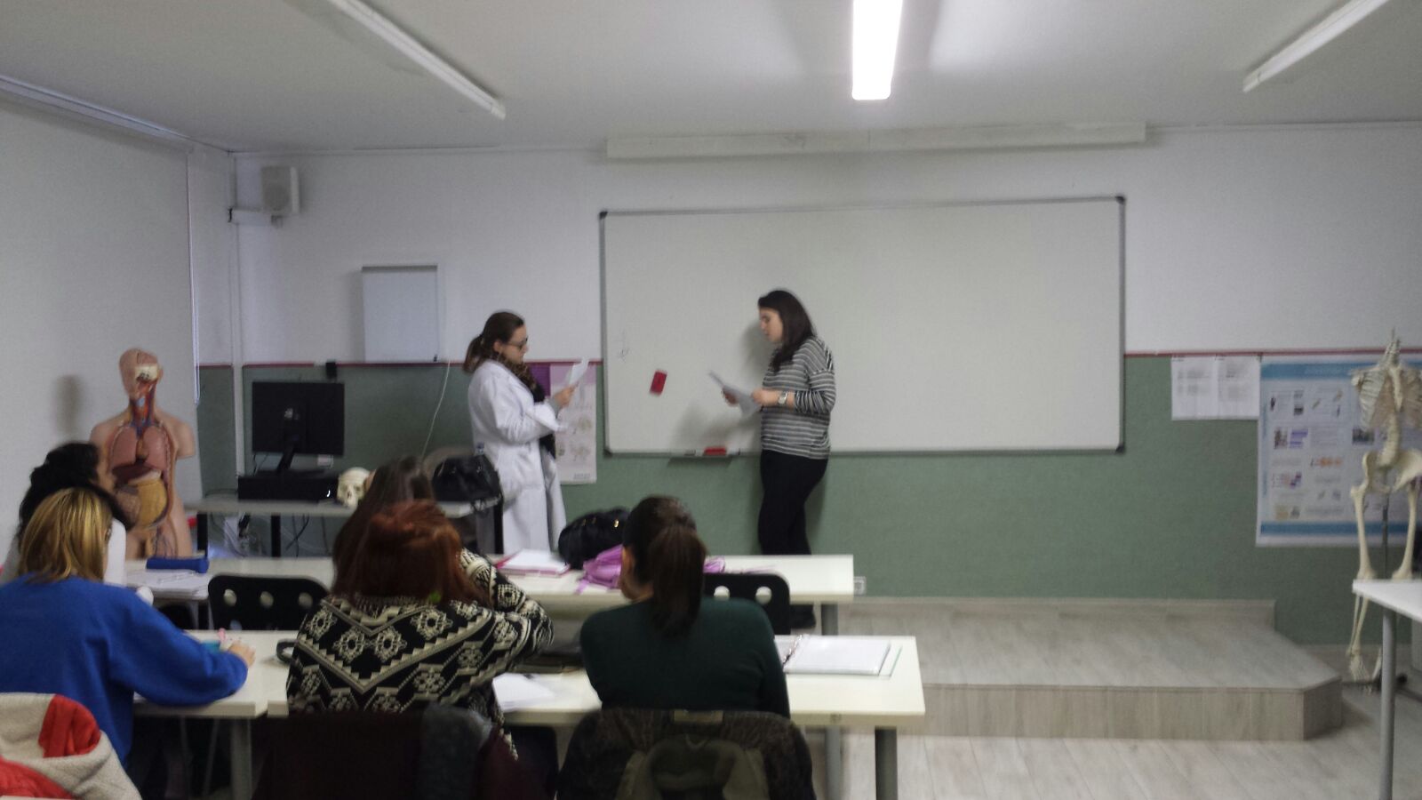 Role plays de nuestros alumnos de los ciclos superiores de TSID y de Radioterapia