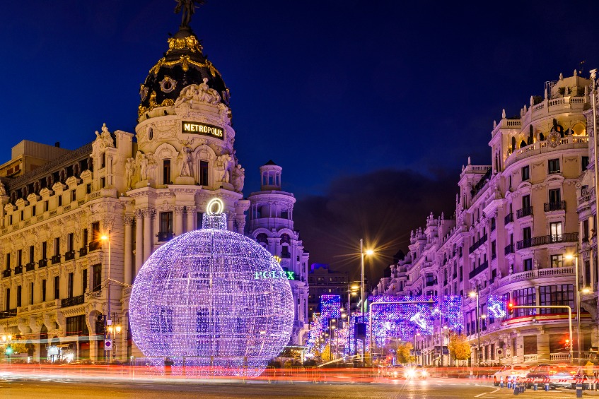 Hotel completo: turismo navideño en Madrid
